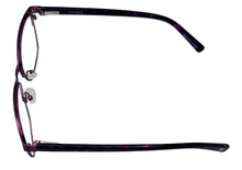 Load image into Gallery viewer, Jones New York Unisex Stainless Steel Soft Square Eyewear ,VJON497 Purple. 51mm
