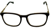 Load image into Gallery viewer, Jones New York Matte Black Mens Plastic Soft Square Eyewear , VJOM548 53mm
