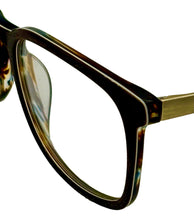 Load image into Gallery viewer, Jones New York Matte Black Mens Plastic Soft Square Eyewear , VJOM548 53mm