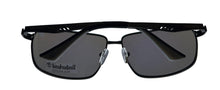 Load image into Gallery viewer, Timberland Sunglass Mens Gunmetal Rectangle , Blue Polarized Lens TB7225 8D