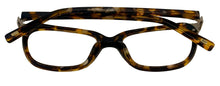 Load image into Gallery viewer, Jones New York Brown Havana Unisex Plastic Soft Square Eyewear , VJON783 52mm