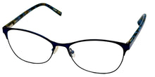 Load image into Gallery viewer, Jones New York Blue Mens Metal Soft Square Eyewear , J491 58mm