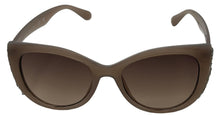 Load image into Gallery viewer, Guess Sunglass Womens Shiny Beige Fashion Cat Eye Plastic Sunglass GF0422. 57F