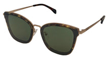 Load image into Gallery viewer, Zadig & Voltaire Women Tortoise Gold Metal Cat Eye Fashion Metal, SZV195. 05AW