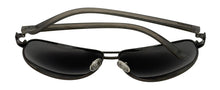 Load image into Gallery viewer, Timberland Men Gunmetal Sunglass Metal Aviator, Smoke Lens TU00013. 9A