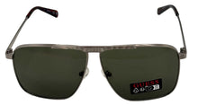 Load image into Gallery viewer, Guess Sunglass Mens Gunmetal Aviator Sunglass Green Lens GO00052 8N