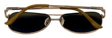 Load image into Gallery viewer, Guess Sunglass Mens Gold Metal Aviator, Green Lens GF0231. 32N