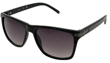 Load image into Gallery viewer, Guess Sunglass Mens Shiny Black Rectangle Plastic, Gradient Lens GF0241. 1B