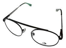 Load image into Gallery viewer, Converse Men Eyeglass Round Metal Frame Light Gunmetal Q118 50mm