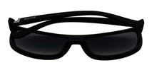 Load image into Gallery viewer, Kenneth Cole Reaction Mens Rectangle Matte Black Sunglass, Smoke Lens KC1317. 2A