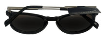 Load image into Gallery viewer, Converse Mens Round Nerd Plastic Black Sunglass, Blue Flash Lens Capitan