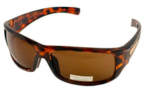 Load image into Gallery viewer, Perry Ellis Mens Sunglass Tortoise Plastic Rectangle Wrap, Brown Lens. PE51. 2