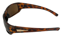Load image into Gallery viewer, Perry Ellis Mens Sunglass Tortoise Plastic Rectangle Wrap, Brown Lens. PE51. 2