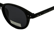 Load image into Gallery viewer, Perry Ellis Mens Sunglass Black Plastic Round Nerd, Smoke Lens PE25. 2