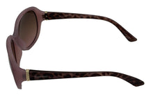 Load image into Gallery viewer, Ellen Tracy Womens Burgundy Demi Plastic Rectangle Sunglass ET556. 2
