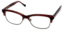 Load image into Gallery viewer, Lucky Mens Ophthalmic Soft Rectangle Purple Metal Frame. D109 55mm