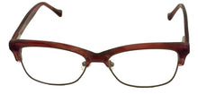 Load image into Gallery viewer, Lucky Mens Ophthalmic Soft Rectangle Purple Metal Frame. D109 55mm
