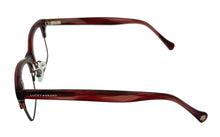 Load image into Gallery viewer, Lucky Mens Ophthalmic Soft Rectangle Purple Metal Frame. D109 55mm