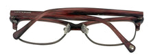 Load image into Gallery viewer, Lucky Mens Ophthalmic Soft Rectangle Purple Metal Frame. D109 55mm