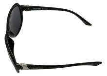 Load image into Gallery viewer, Ellen Tracy Women's Sunglass Black Demi Plastic Rectangle Gradient Lens ET549 3