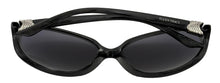 Load image into Gallery viewer, Ellen Tracy Women's Sunglass Black Demi Plastic Rectangle Gradient Lens ET549 3