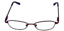 Load image into Gallery viewer, Jones New York Womens Metal Soft Rectangle Eyewear Frame, J132 Red 47mm