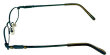 Load image into Gallery viewer, Jones New York Womens Metal Soft Rectangle Eyewear Frame, J132 Teal 47mm
