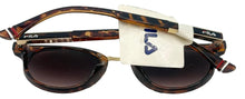 Load image into Gallery viewer, Fila Mens Soft Square Tortoise Gold Sunglass , Brown Gradient Lens SF9280 978