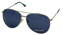 Load image into Gallery viewer, Timberland Sunglass Mens S Nickletin Metal Aviator Solid Blue Lens TB7181 10V