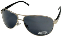 Load image into Gallery viewer, Ellen Tracy Womens Sunglass Silver Metal Aviator , Smoke Lens . ET540 3
