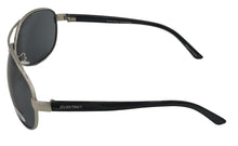 Load image into Gallery viewer, Ellen Tracy Womens Sunglass Silver Metal Aviator , Smoke Lens . ET540 3