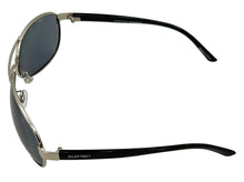 Load image into Gallery viewer, Ellen Tracy Womens Sunglass Silver Metal Aviator , Smoke Lens . ET540 3