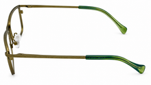 Load image into Gallery viewer, Lucky Brand Mens Green Stainless Steel Rectangle Metal Eyewear VLBD 826 49mm