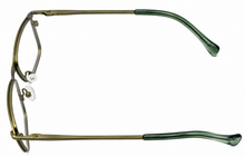 Load image into Gallery viewer, Lucky Brand Mens Green Stainless Steel Rectangle Metal Eyewear VLBD 826 49mm