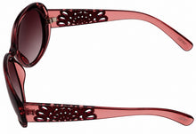 Load image into Gallery viewer, Esprit ET19377 513 Women Violet Wrap Sunglasses Gradient Lens 58-16-134