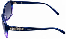 Load image into Gallery viewer, Esprit Sunglass Womens Blue Fade Plastic Rectangle Sunglass ET19450. 577