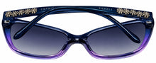 Load image into Gallery viewer, Esprit Sunglass Womens Blue Fade Plastic Rectangle Sunglass ET19450. 577