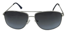 Load image into Gallery viewer, Timberland Sunglass Mens Shiny Nickeltin Rectangle, Smoke Lens TB7288 10B