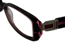 Load image into Gallery viewer, Jones New York Purple Mens Plastic Rectangle Eyewear Frame, J741 52mm