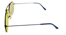 Load image into Gallery viewer, Kenneth Cole Reaction Gunmetal Gradient Smoke Aviator Sunglasses. KC1307. 8B