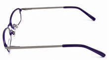 Load image into Gallery viewer, Jones New York Womens Metal Soft Rectangle Eyewear Frame, J468 Purple 50mm