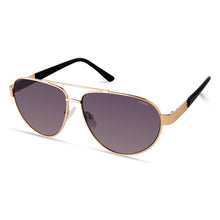 Load image into Gallery viewer, Guess Sunglass Mens Nickeltin Metal Aviator, Smoke Gradient Lens GF0414. 10B
