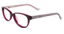 Load image into Gallery viewer, Lucky Brand Big Kids Eyeglass Burgundy Soft Rectangle Plastic D701 49mm