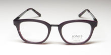 Load image into Gallery viewer, Jones New York Purple Mens Plastic Soft Square Eyewear , J234. 47mm