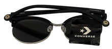 Load image into Gallery viewer, Converse Black Mens Sunglass Soft Round Plastic, Mirror Lens H083