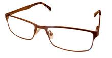 Load image into Gallery viewer, TONY HAWK Mens Light Brown Rectangle Metal Eyewear Frame 507 1 53mm