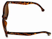 Load image into Gallery viewer, Converse Mens Square Plastic Tortoise Sunglass, Brown Lens H069
