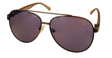 Load image into Gallery viewer, Kenneth Cole Reaction Mens Shiny Gunmetal Metal Aviator Sunglass KC1394 8V
