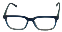 Load image into Gallery viewer, Tony Hawk Mens Soft Square Blue Fade Metal Eyewear Frame. 585 3. 54mm