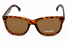 Load image into Gallery viewer, Converse Mens Square Plastic Tortoise Sunglass, Brown Lens H069